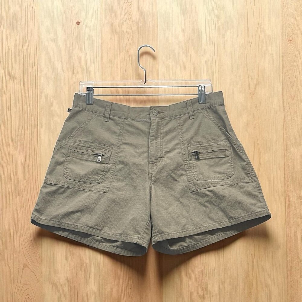 Polo Jeans Co Ralph Lauren Women's Sz 10 Khaki Ripstop Hiking Shorts